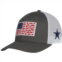 Columbia PFG Mens Columbia Gray Dallas Cowboys PFG Fish Flag Flex Hat