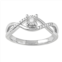 DeCouer Diamond Accent Crossover Promise Ring