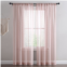 B. Smith Ronin Tufted Embroidered Semi Sheer Window Curtain Panel