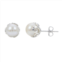 PearLustre by Imperial Sterling Silver Filigree Freshwater Cultured Pearl Stud Earrings