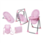 Lissi Baby Doll 6-in-1 Convertible Highchair Play Set