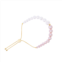 Jewelmak 14k Gold White & Pink Freshwater Cultured Pearl Graduated Adjustable Bracelet