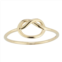 LUMINOR GOLD 14k Gold Knot Stackable Ring
