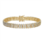 Sarafina Diamond Accent 3 Row S-Link Tennis Bracelet