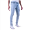Mens Recess 5-pocket Distressed Slim-Fit Stretch Jean