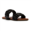 Qupid Archer-715X Womens Ruched Slide Sandals