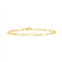 Paige Harper 14k Gold Over Recycled Brass Paperclip Link Chain Bracelet
