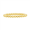 Paige Harper 14k Gold Over Recycled Brass 6mm Bead Stretch Bracelet
