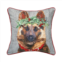 C&F Home German Shepherd Flower Christmas Throw Pillow
