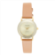 Armitron Womens Diamond Accent Sunray Dial Leather Strap Watch - 75-2447CHGPHY