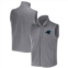 Mens NFL x Darius Rucker Collection by Fanatics Gray Carolina Panthers Polar Fleece Full-Zip Vest