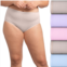 Womens Fruit of the Loom Signature 5-pack Breathable Cooling Stripes Brief Panty 5DBCSBRK