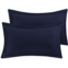 PiccoCasa 2 Packs Oxford Pillowcases Soft Microfiber Pillow Shams with Envelope Closure Standard(20x26)