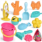 Popfun 12 Pcs Beach Toys Set with Sand Sifters