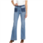 Womens PTCL Two-Tone High-Waisted Flared Jeans