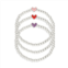 Luca + Danni Enameled Heart Stretch Bracelets Set