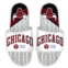 ISlide White Chicago Bulls 2022/23 City Edition Gel Slide Sandals