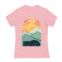 COLAB89 by Threadless Juniors Coffeeman Cat And Mountains Tee