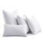 Unikome 2 Pack Feather Decorative Throw Pillow Inserts Square