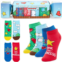 Zodaca Video Game Lovers Socks for Boys, Fun Gift Set (Size 4-10, 4 Pairs)