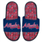 ISlide Atlanta Braves Team Pattern Gel Slide Sandals