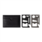 Mens Exact Fit Carbon Fiber RFID-Blocking Card Case Wallet with Multitool Card