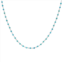 Gemistry Sterling Silver Turquoise Beaded Necklace
