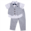 Toddler Boy Little Lad Shirt, Pants & Bowtie Set