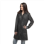 Womens Whet Blu Julia Leather Trench Coat