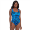 Womens Great Lengths Visual Effect One-Piece Swimsuit