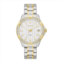 Caravelle by Bulova Womens Aqualuxx Two-Tone Crystal Accent Stainless Steel Watch - 45M120
