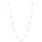 Youre Invited Silver Tone Simulated Pearl Illusion Necklace