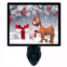 Night Light Designs Rudolph. Christmas Decorative Photo Night Light. Light Comes with an Extra Free Switchable Picture.