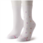 Womens Dr. Motion 2-Pack Multi Dot Comfort Top Crew Socks