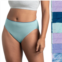Womens Fruit of the Loom Breathable Micro-Mesh High Waisted Panty 6-Pack Set 6DBMHCK