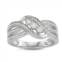 Diamond Brilliance Sterling Silver 1/4 Carat T.W. Diamond Fashion Ring