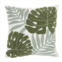 Mina Victory Lifestyle Embroidered Leaves Indoor Throw Pillow