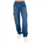 Juniors Rewash Denim Cargo Pocket Baggy Utility Jeans