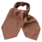 Elizabetta Pagani - Silk Ascot Cravat Tie For Men - Cognac
