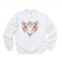 Simply Sage Market Christmas Bull Bella Canvas Sweatshirt