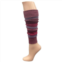 WEAR SIERRA Ladies Striped Lambs Wool Leg Warmers Design Pairs
