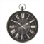 Zentique 37 Black and White Vintage Roman Numeral Wall Clock