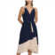 Womens Harper Rose V-Neck Colorblock Maxi Dress