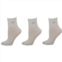 WEAR SIERRA Classic Ribbed Single Cuff Pima Cotton 3 Pairs School Uniform Socks