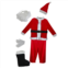 Christmas Central White And Red Santa Claus Mens Christmas Costume Set - Standard Size