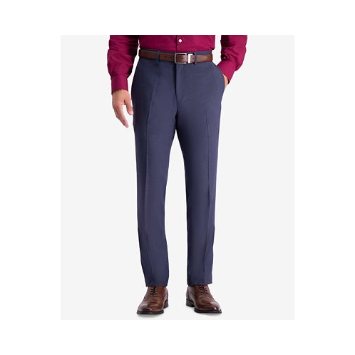 Kenneth Cole Reaction Mens Slim-Fit Stretch Premium Textured Weave Dress Pants