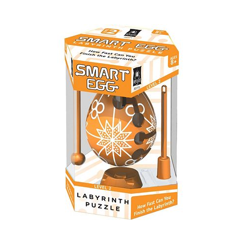 BePuzzled Smart Egg Labyrinth Puzzle - Color Collection- Orange