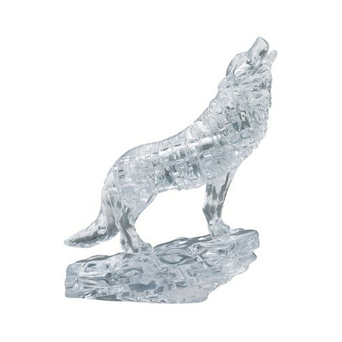 BePuzzled 3D Crystal Puzzle - Wolf