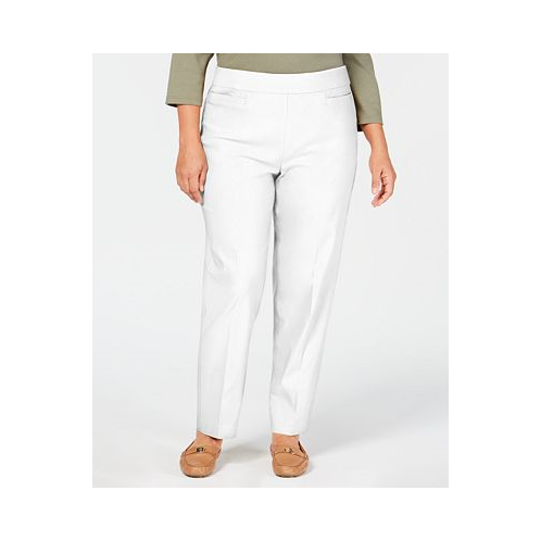 Alfred Dunner Plus Size Classic Allure Average Length Pant