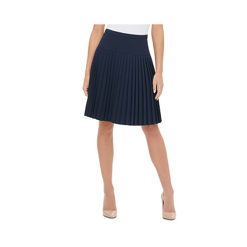 Tommy Hilfiger Womens Pleated Skirt